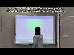 تخته سفید تعاملی 83 اینچی با وضوح فوق العاده 4k با تکنولوژی لمسی الکترومغناطیسی
