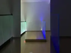 6063-T5 Aluminum U Channel for Glass Railings with LED lights