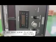 Электроплавильный источник питания Удалённое управление Общий метральный отделка Плавильный ректификатор 15в 300а video