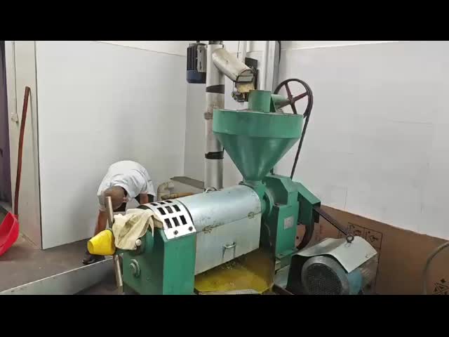 13-15T/D Máquina automática de extracção de óleo Máquina de prensagem a frio de óleo Máquina de prensagem de óleo