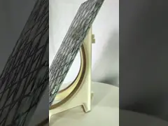 China Custom Big Building Low Iron Hot Bent Tempered Laminated Glass Double Glazing supplier