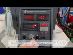Electroplating Rectifier 12v 2000a Zinc Alloy Anodizing Rectifier video