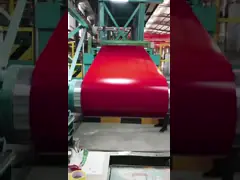 Предварительно окрашенная оцинкованная сталь Котушка красная