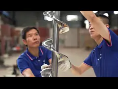 U Shaped Sludge Pipe Screw Conveyor For Granules And Grain Feeding