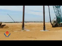 ISO BVEM Устройство для улучшения почвы с компактным укладкой, управляющим виброфлотацией video