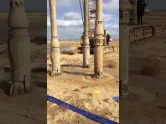 Эффективная электрическая виброфлотационная уплотнительная машина 180-276 КН Вибрационная мощность video