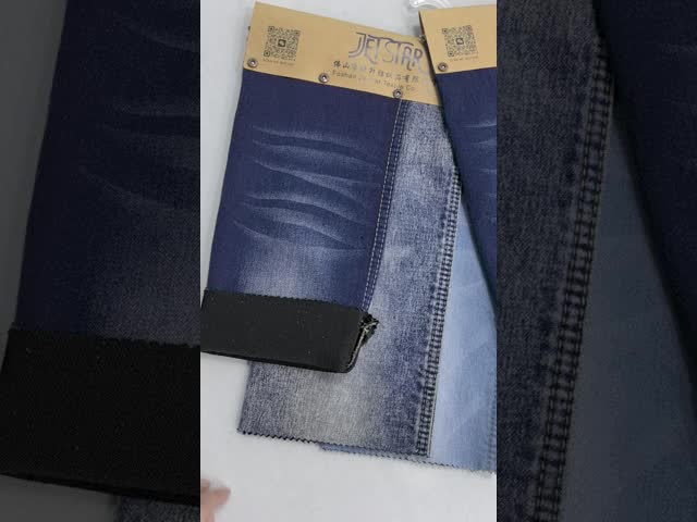 Dark Blue 9.5oz Bangladesh Fake Knitted Denim Fabric For Kid Or Man