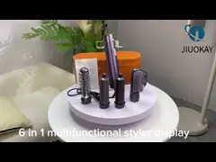 1000 Вт 5 в 1 Стайлер для многофункционального сушки волос с щеткой с горячим воздухом Профессиональный салонный кулинарный инструмент для выпрямления video