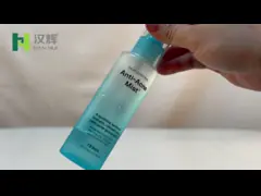 Брызги пластмассы размера перемещения разливают контейнеры по бутылкам 3 Oz Recyclable косметические video