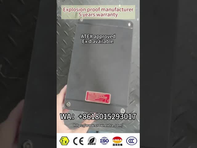 Полный пластик ((GRP) Exproof Flameproof Control Panel Box ATEX CNEX Rated WF2 AC110/220/3800/460v