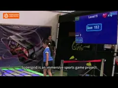 Super Grid Game Pixel 30x30cm Interactive Light Vloer Lava Active Game Led Floor