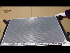 Система охлаждения автозапчастей Алюминиевый радиатор 8W0121251L для Audi A4L A5 A6L A7 Q8 video