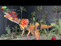 Sonido realista Movimientos reales Dinosaurio Dilophosaurus de alto nivel para exhibición