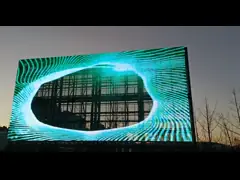 شاشة الشبكة المصباحة ذات الدقة العالية IP67 1R1G1B لوحة الشبكة المصباحة للمباني التاريخية