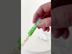 Campo material rápido de plástico do único modo do conector da fibra ótica do SC de FTTH - instalável