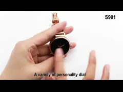 S901 Women Smart Watch 1.04 Inch AMOLED HD Screen IP68 Waterproof Smart Watch Ladies