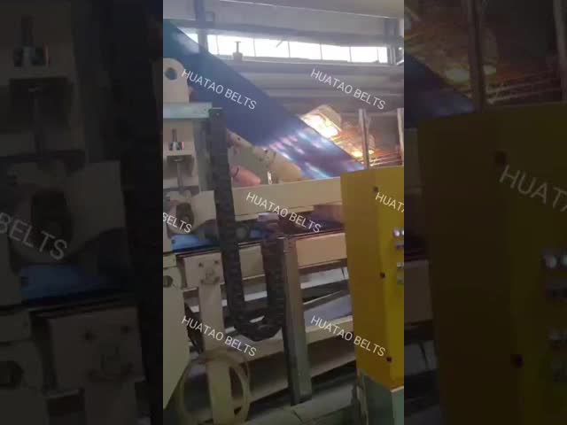 Polyester Intermediate Belt With Silicon Coating For Wood Based Panel Production