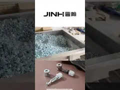 Semi Circular Metal Glass Clips Durable Fixing For 6mm Thickness Glass