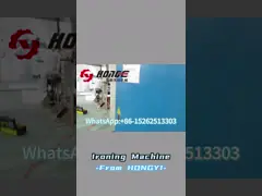 Машина календаря ткани ПП Спунбонд 5м не сплетенная для делать сумки video