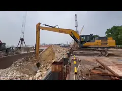 18 м длинный экскаватор бум тяжелое оборудование длинная рука для очистки русла реки