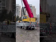 Высокопроизводительные используемые краны SANY SCC550t5 Китайское происхождение Подержанный кран Sany 50тонный в хорошем состоянии video