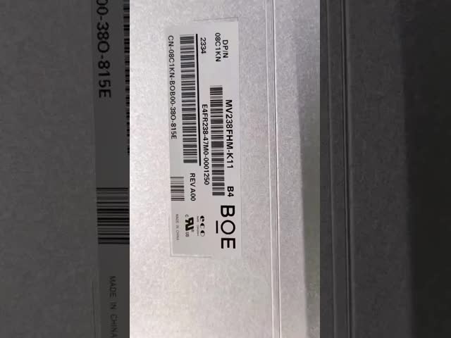 FHD 250CD 30P LVDS Papel Lcd Screen, BOE 23,8 polegadas Laptop Lcd Screen MV238FHM N10