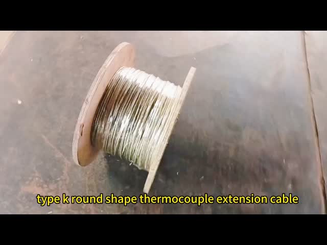 KX-FG-FG-SSB 0.5mm2 Round Shape Thermocouple Extension Cable