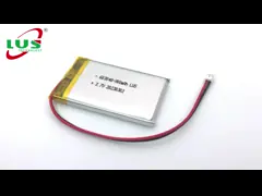 Перезаряжаемые батарея лития 3.7в батареи 900мах полимера лития ЛП603048 перезаряжаемые ЛП603048 video