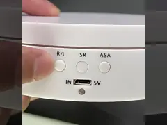 13.8cm Advertising Electric Rotating Display Stand For Commercial Devices