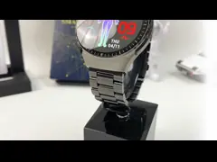 TK26 Health Monitoring Smart Watch 1.43 Inch ECG PPG BT Call Metal Strap Mens Smart Fitness Watch