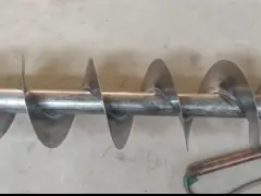 Stainless Steel Auger Screw for Conveyor Continuous Flight Auger Manufacture Full Payment