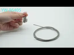 Factory Direct Sales Thread Cable Gripper With Hook Lighting Suspension Cable Gripper Wire Rope Cable Blockers