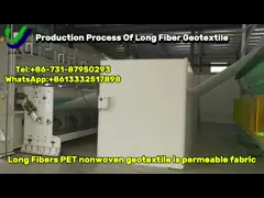Настраиваемая длинная волокна геотекстильная фильтрующая ткань для фильтрации и изоляции video