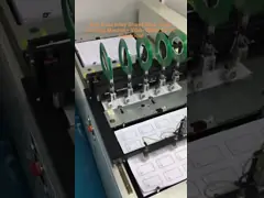 High Quality RFID Card Inlay Full Auto Inlay Sheet Glue Tape Pasting Machine YGA-1000+
