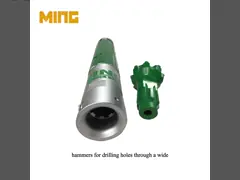 P110 Bajoneta rusa Sline Down el agujero del martillo de perforación para la minería de carbón video