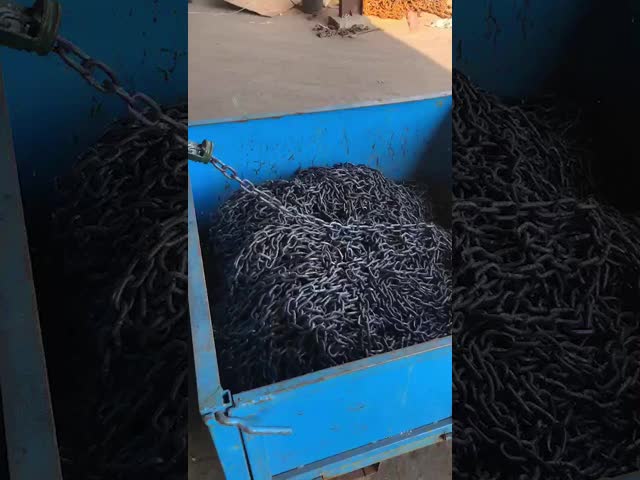G80 3.2mm*9mm Iron Chain For Heavy Duty Load Standard And Calibrated