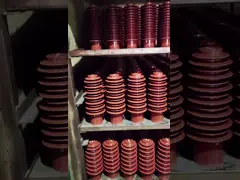 изоляторы конденсатора поддержки эпоксидной смолы 35кВ-40 пФ, электрические изоляторы столба video