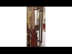 500-1000 Kg Hydraulic Naked Cabin Elevators Pattern Of Vietnamese Traditional Bronze Drum