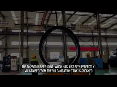 Good Noise Reduction Single Sphere Flexible Rubber Joint For Water And Chemical Resistance