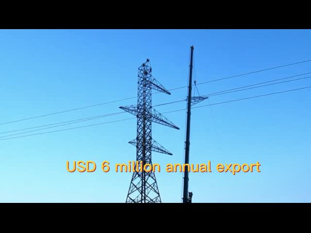110KV 220KV ホットディップ 熱電 大電力線塔 高電圧電塔