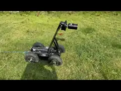 Робототехнический CCTV системы контроля 32m/min трубы Crawler стекает камеру для большого диаметра трубы video