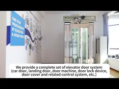 EN81-58/GOST Landing Floor Elevator Fire Door SUS304 Lift Door