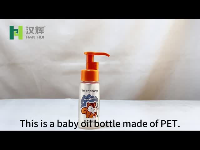 Логотип печатая насос белого ЛЮБИМЦА 50ML пластиковый разливает легковес по бутылкам видео