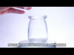 Top Grade Classic Multifunction Glass Food Candy Cookie Jars For Yogurt