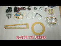 Parties hydrauliques pour excavatrice Ensemble de joints pour la tête de cylindre 6159K19900 Pour moteur 6D125 video