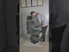 Mechanical Suspension Seat Multi-Function Adjustable For Mine Truck