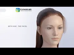 Лифтинг лица магнитный с 3 прокладки антивозрастная машина для удаления морщин video