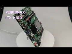 PCWINMAX H610 Mini ITX LGA 1700 Промышленная материнская плата DDR4 поддерживает процессоры 12-го поколения video