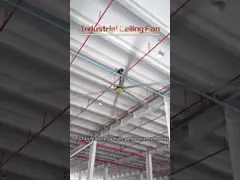 7300mm/24FT Industrial Ceiling Fan for High Air Volume/W 9.53m3/min in Industrial Environments