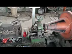 300м катушка 5мм оцинкованная проволока для сцепления 6*12 7FC Процессионная служба изгиба video